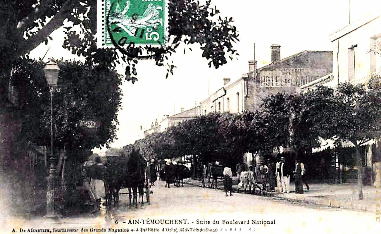 Ain-Temouchent - Boulevard National - Suite - 1911.jpg